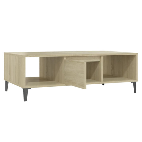 vidaXL Couchtisch Sonoma-Eiche 103,5x60x35 cm Holzwerkstoff