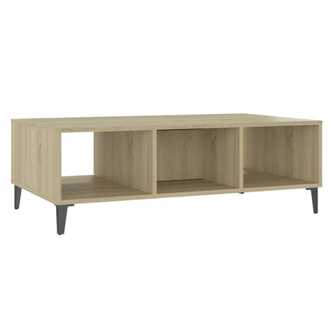 vidaXL Couchtisch Sonoma-Eiche 103,5x60x35 cm Holzwerkstoff