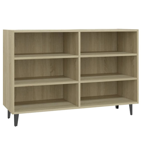 vidaXL Sideboard Sonoma-Eiche 103,5x35x70 cm Holzwerkstoff