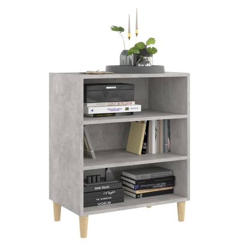 vidaXL Sideboard Betongrau 57x35x70 cm Holzwerkstoff