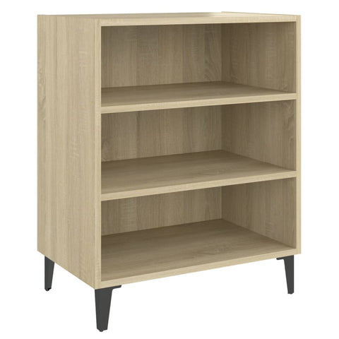 vidaXL Sideboard Sonoma-Eiche 57x35x70 cm Holzwerkstoff