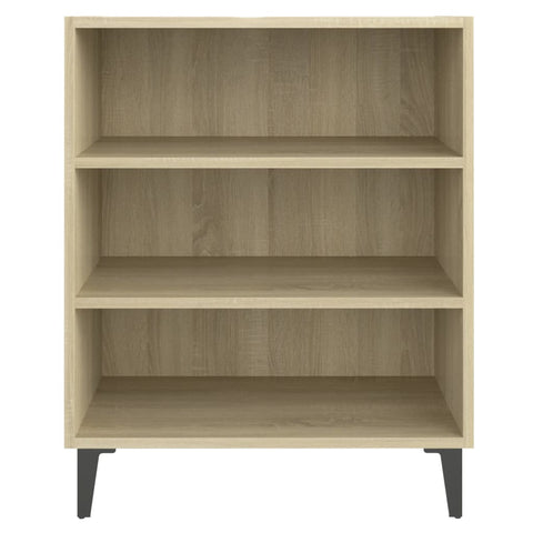 vidaXL Sideboard Sonoma-Eiche 57x35x70 cm Holzwerkstoff