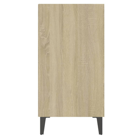 vidaXL Sideboard Sonoma-Eiche 57x35x70 cm Holzwerkstoff