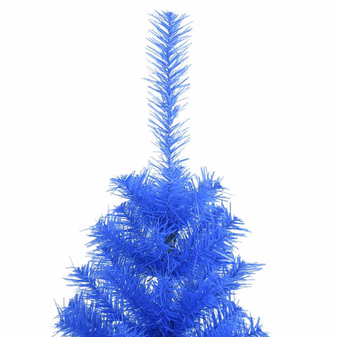 Künstlicher Weihnachtsbaum mit Ständer Blau 120 cm PVC