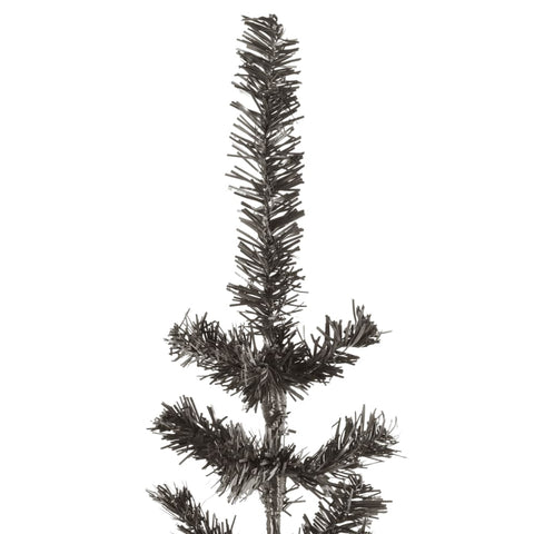 Schlanker Weihnachtsbaum Schwarz 210 cm