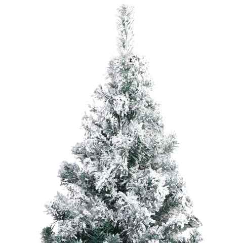 Künstlicher Weihnachtsbaum Beschneit Grün 300 cm PVC