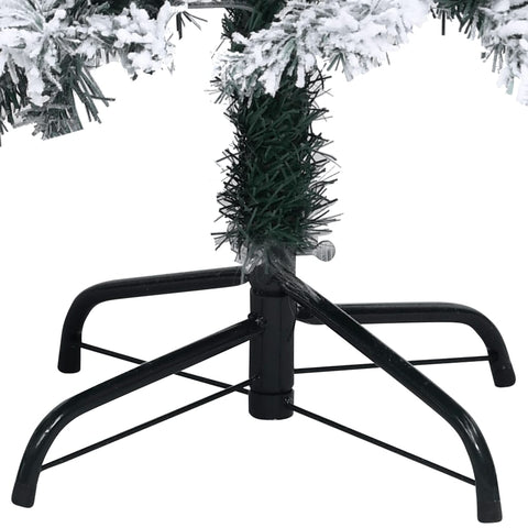 Künstlicher Weihnachtsbaum Beschneit Grün 300 cm PVC