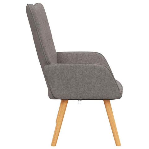 Relaxsessel Taupe Stoff