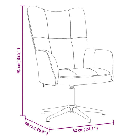 Relaxsessel mit Hocker Senfgelb Samt