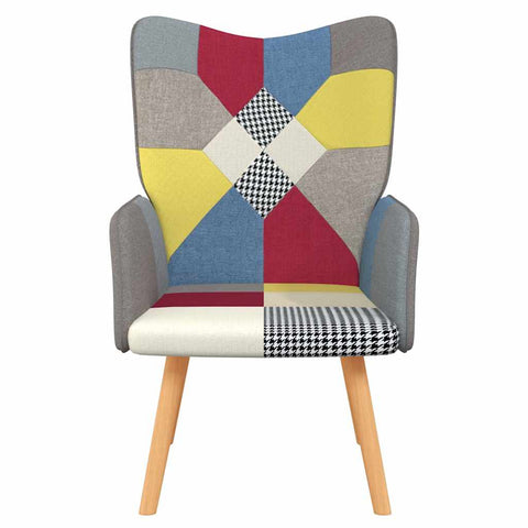 vidaXL Relaxsessel Patchwork Stoff