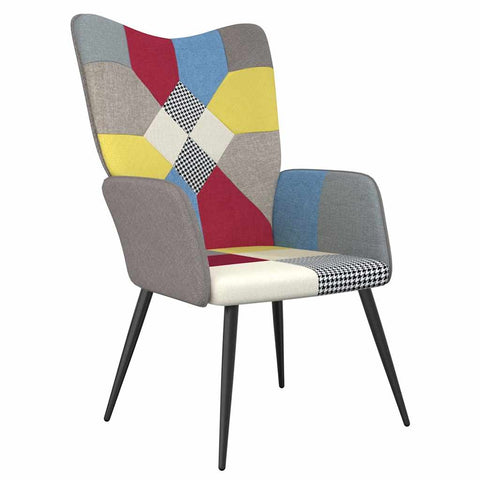 vidaXL Relaxsessel Patchwork Stoff