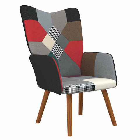 vidaXL Relaxsessel Patchwork Stoff