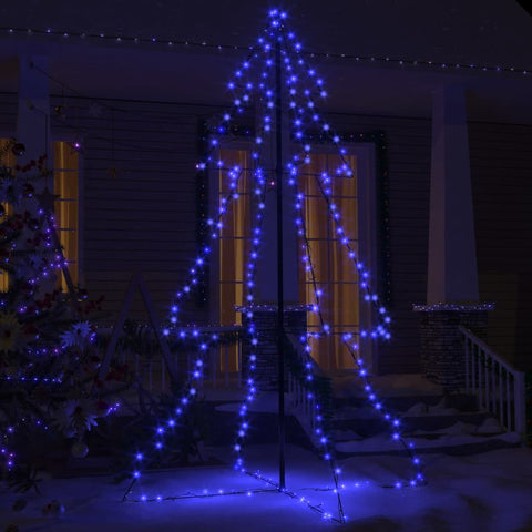 Weihnachtsbaum in Kegelform 240 LEDs Indoor Outdoor 118x180 cm