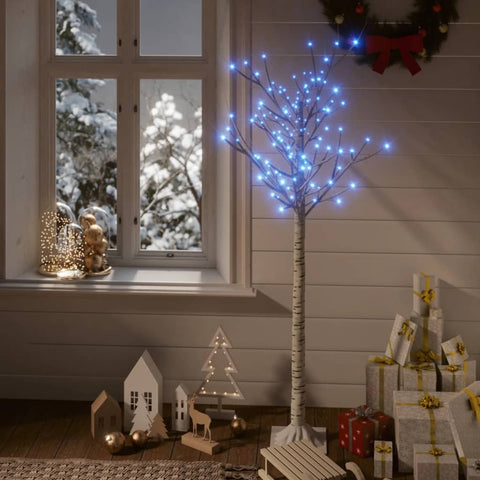 Weihnachtsbaum 140 LEDs 1,5 m Blau Indoor Outdoor