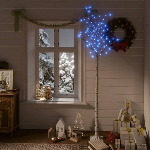 Weihnachtsbaum 200 LEDs 2,2 m Blau Indoor Outdoor