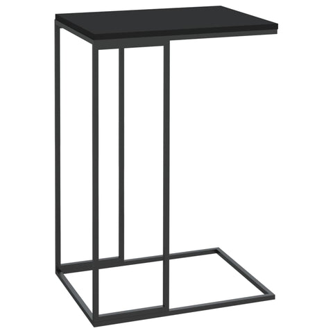 vidaXL Beistelltisch Schwarz 40x30x59 cm Holzwerkstoff