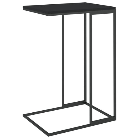 vidaXL Beistelltisch Schwarz 40x30x59 cm Holzwerkstoff