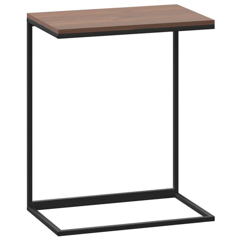 vidaXL Beistelltisch Schwarz 55x35x66 cm Holzwerkstoff