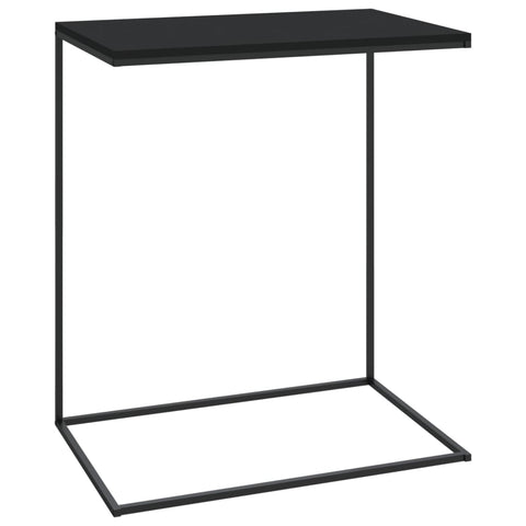 vidaXL Beistelltisch Schwarz 55x35x66 cm Holzwerkstoff