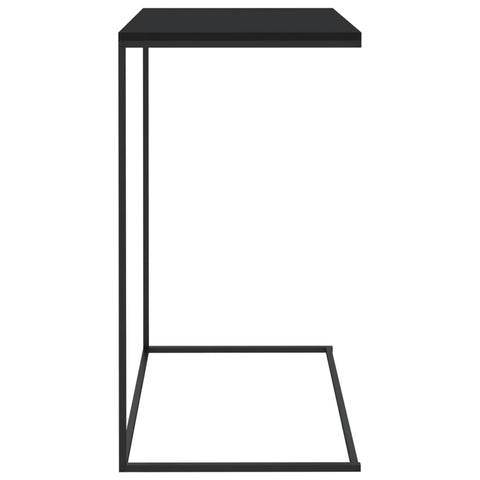 vidaXL Beistelltisch Schwarz 55x35x66 cm Holzwerkstoff