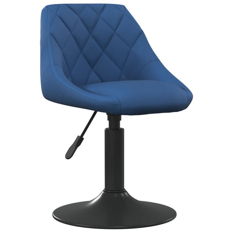 vidaXL Barhocker Blau Samt