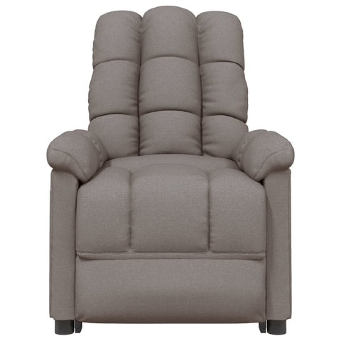 Relaxsessel Elektrisch Taupe Stoff