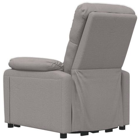 Relaxsessel Elektrisch Taupe Stoff