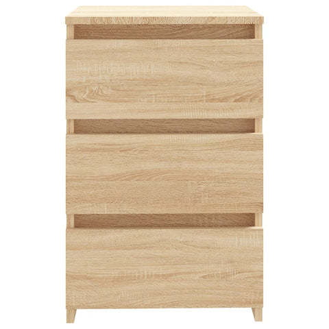 vidaXL Nachttisch Sonoma-Eiche 40x35x62,5 cm Holzwerkstoff