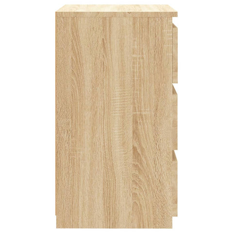 vidaXL Nachttisch Sonoma-Eiche 40x35x62,5 cm Holzwerkstoff