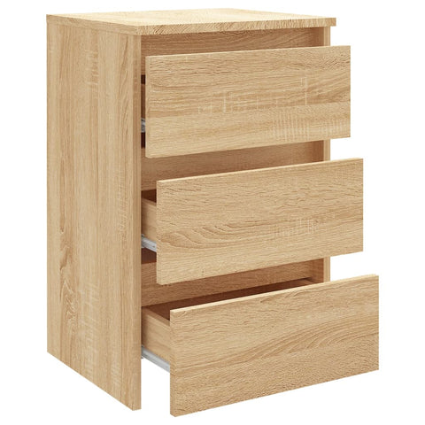 vidaXL Nachttisch Sonoma-Eiche 40x35x62,5 cm Holzwerkstoff