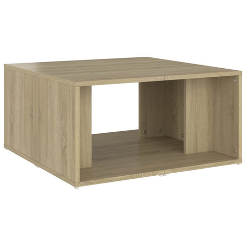 vidaXL Couchtische 4 Stk. Sonoma-Eiche 33x33x33 cm Holzwerkstoff