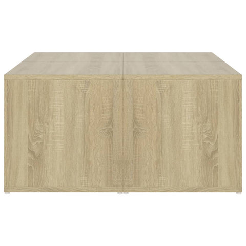 vidaXL Couchtische 4 Stk. Sonoma-Eiche 33x33x33 cm Holzwerkstoff