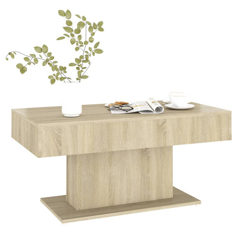 vidaXL Couchtisch Sonoma-Eiche 96x50x45 cm Holzwerkstoff