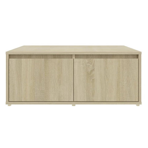 vidaXL Couchtisch Sonoma-Eiche 80x80x31 cm Holzwerkstoff