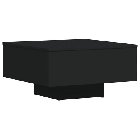 vidaXL Couchtisch Schwarz 60x60x31,5 cm Holzwerkstoff