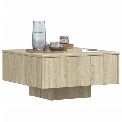 vidaXL Couchtisch Sonoma-Eiche 60x60x31,5 cm Holzwerkstoff