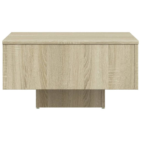 vidaXL Couchtisch Sonoma-Eiche 60x60x31,5 cm Holzwerkstoff