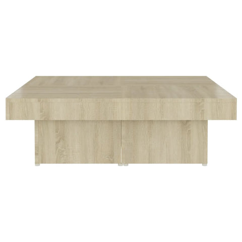 vidaXL Couchtisch Sonoma-Eiche 90x90x28 cm Holzwerkstoff