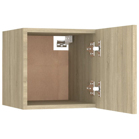 vidaXL Nachttisch Sonoma-Eiche 30,5x30x30 cm Holzwerkstoff