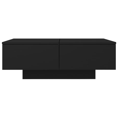 vidaXL Couchtisch Schwarz 90x60x31 cm Holzwerkstoff