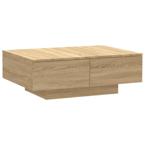 vidaXL Couchtisch Sonoma-Eiche 90x60x31 cm Holzwerkstoff