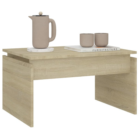 vidaXL Couchtisch Sonoma-Eiche 68x50x38 cm Holzwerkstoff