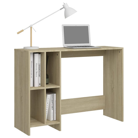 vidaXL Computertisch Sonoma-Eiche 102,5x35x75 cm Holzwerkstoff