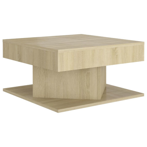 vidaXL Couchtisch Sonoma-Eiche 57x57x30 cm Holzwerkstoff