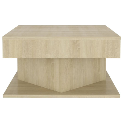 vidaXL Couchtisch Sonoma-Eiche 57x57x30 cm Holzwerkstoff