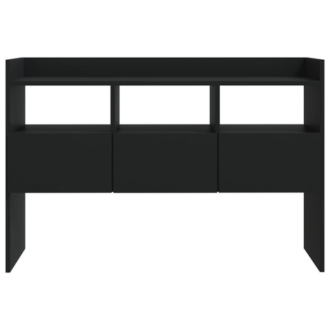 Sideboard Schwarz 105x30x70 cm Holzwerkstoff