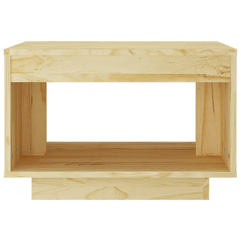 vidaXL Couchtisch 50x50x33,5 cm Massivholz Kiefer