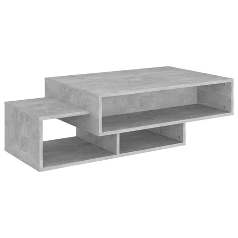 vidaXL Couchtisch Betongrau 105x55x32 cm Holzwerkstoff