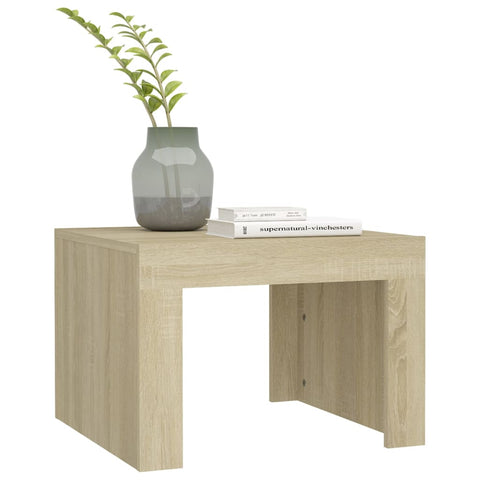 vidaXL Couchtisch Sonoma-Eiche 50x50x35 cm Holzwerkstoff