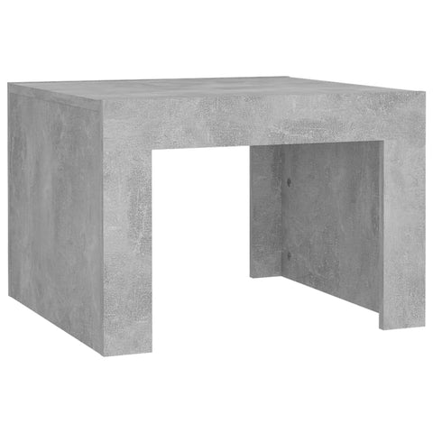 vidaXL Couchtisch Betongrau 50x50x35 cm Holzwerkstoff